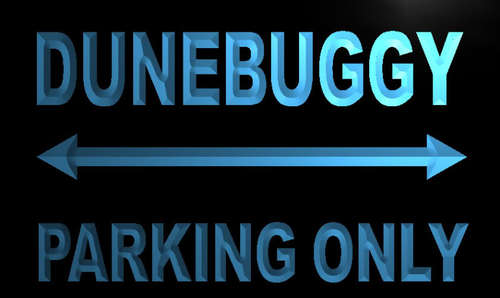 Dune buggy Parking Only Neon Light Sign